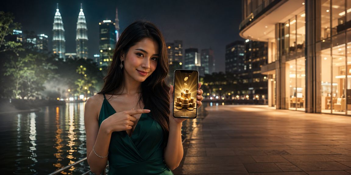 Pemain di Kuala Lumpur menyemak bonus cashback melalui akaun g923