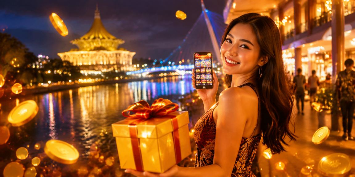 Pengguna di Kuching menerima bonus deposit pertama melalui akaun g923