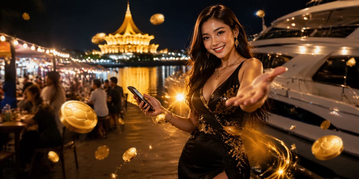 Pengguna di Kuching menikmati permainan kasino malam melalui platform g923